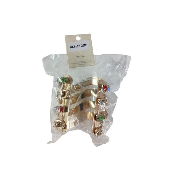 Body Rhythm Excuisite New York Costume Jewelry Cuff Bracelate New - Picture 5 of 5